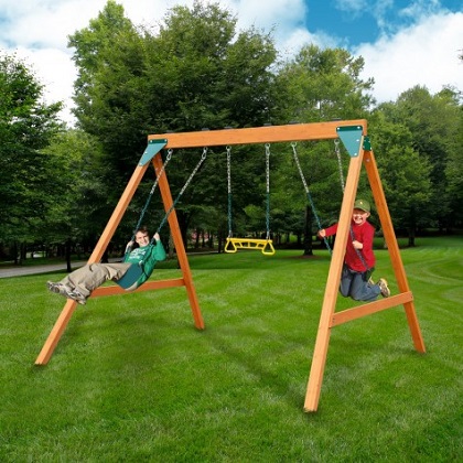 Swing-N-Slide Ranger wooden swing set